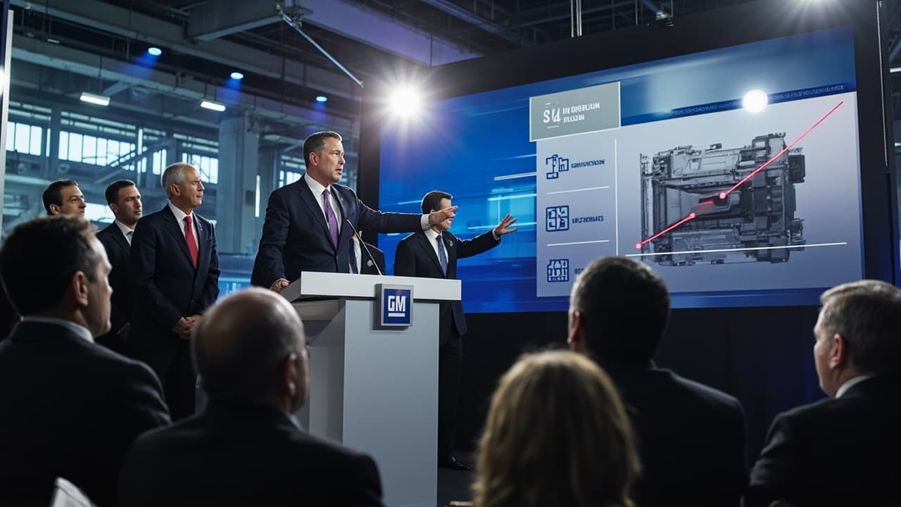 GM to Invest $4 Billion in U.S. Manufacturing Plants to Boost Vehicle Production